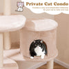 Modern Kitten Activity Center Indoor 146 cm Cat Tree w/Hammock