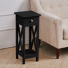 Small Square Beside Table Nightstand Tea Coffee Lamp Plant Stand Sofa Side Table