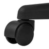 Office Chair PU Leather Desk Chair Computer Swivel Chair with Back Support Black