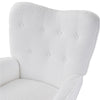 Modern Armchair Bedroom Living Room Chairs Accent Chair Upholstered Sherpa Chair