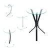 Tempered Glass Side End Table Coffee Tea Desk Small Sofa Couch Lamp Stand Modern