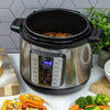 Quest 12-in-1 Pressure Cooker / 6 Litre Electric Multi-Cooker with Recipe Book