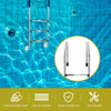 3-Step Swimming Pool Ladder w/ Non-slip Steps & Handrails-Sliver