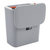 Kitchen Rubbish Bin Waste Recycling Baskets Handy Dustbin Lidded Bathroom Slim