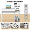 Computer Gaming Desk Home Office Compact Study Table Wooden Writing Workstation