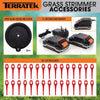 Cordless Strimmer 20V Bundle Grass Trimmer Kit Garden Electric Lawn Edger Cutter
