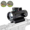 Tactical Optic Red Green Dot Sight Scope Airsoft 11-20mm Rail Mount for Hunting