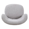 Button Back Tufted Armchair with Solid Wood Legs Accent Chair for Living Room