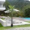 Large Artificial Palm Tree in Pot Fake Plant Outdoor Garden HomeOffice Deco 2.2m