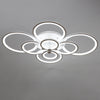 Ring Geometric Design Flush Mount Lighting Fixture Home Ceiling Light Chandelier