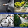 Portable Cordless Car High Pressure Washer Jet Water Wash Cleaner Gun 2 Battery