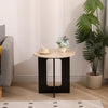 Mid Century 50cm Round Coffee Table Side Table for Living Room&Apartment Wooden