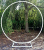 💖 LARGE 6ft ROUND MOONGATE BACKDROP HOOP WHITE RING WEDDING BALLOON EVENTS .