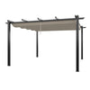 Garden Pergola Awning Gazebo Outdoor Canopy Furniture 13FT Barbecue Shelter