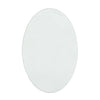 Nordic Wall Mounted Oval Frameless Bathroom Glass Vanity Mirror Beveled Edge