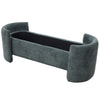 Storage Ottoman Seat Stool Bench Chest Toy Box Pouffee Footstool Bedroom Trunk