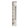 Tall Corner Cabinet Storage Living Room Bedroom Slim Storage Display Cupboard