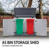 Panana Plastic Shed Outdoor Garden Storage Shed Tool Shed Utility Chest Shed Box