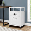 Lockable Drawer Office File Document Cabinet Printer Stand Filing Storage Table