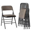 4pcs Black Folding Chair Foldable Computer Party Meeting Room Home Office Chairs