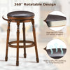 360 ° Swivel Bar Stool Set of 2 Kitchen Dining Chairs Counter Height Stool 74CM