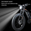 Unisex 26inch Electric Bike 21 Speed Adult Fat Tire Bikes Bicycle 36V 10.4Ah