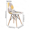 1/2/4 Dining Chair Glass/Wood/Metal Dining Table Office Coffee Lounge Furniture