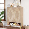 Shoe Cabinet Storage with 2 Doors, 24 Pairs Shoes Rack Modern Storage Organizer