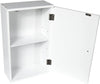 Single Door Wall Mounted Bathroom Cabinet Wooden Storage Kitchen Cupboard Unit