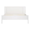 6.8ft Solid Wooden Pine Wood Bed Frame Double Size Bed Bedroom Furniture White
