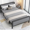 Folding Single Bed 3FT Metal Spare Guest Bed Portable Sleeper Bedframe Adults