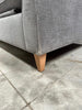 II Grand 4 Seater Sofa Bed Fine Chenille Grey
