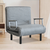 Single Folding Sofa Bed 2 Position Convertible Sleeper Armchair Chair w/ Pillow