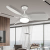 Adjustable Ceiling Fans LED Lights Modern Lamp Fan w/ Remote for Bedroom Balcony