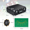300-Piece Poker Chip Set 14 Gram Claytec Chips w/ Carrying Case 2 Decks of Card