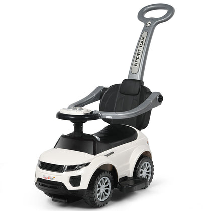 3 in 1 Baby Ride on Push Car Toy Kids Stroller Sliding Walking Car with Horn