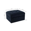 Dusk Sloane Storage Pouffe - Velvet Olive RRP £899