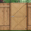 Wooden Garden Gate Pedestrian Privacy Fence Gate Porch Decorative Fence Panel
