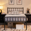 New Metal Bed Frame 3ft Single Platform Bedroom Furniture UK
