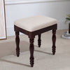 Bedroom Dressing Table Stool Vintage Padded Vanity Chair Piano Seat Wooden Legs