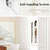 Kitchen Pantry Cabinet 160cm Bathroom Storage Cabinet-White