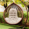 Large Garden Outdoor Hanging Swing Egg Chair Cushion Replacement Seat Mat Pillow