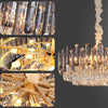40/60/80cm Raindrop Crystal Chandelier Pendant Ceiling Light Restaurant Kitchen