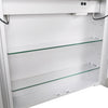 Bathroom LED Lighted Mirror Cabinet Wall Storage Box with Shelf/Bluetooth/Socket