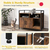 Cat Litter Box Enclosure Hidden Cat Washroom-Coffee