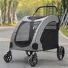 Folding Pet Stroller Dog Cat Puppy Cart Wagon 4 Wheels Pushchair Buggy Walking