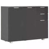 Sideboard Cabinet Cupboard Unit Storage Furniture With 2 Drawers & 2/3 Doors UK