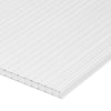 Polycarbonate Roofing Sheet 4/10mm Twinwall Panel Canopy Conservatory Greenhouse