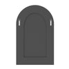 Large Stunning Arched Wall Mirror Glass Diamond Strip Crushed Mirror Bedroom Dec
