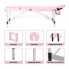 Portable Folding Massage Table Bed Salon Beauty Spa Tattoo Treatment Couch Pink